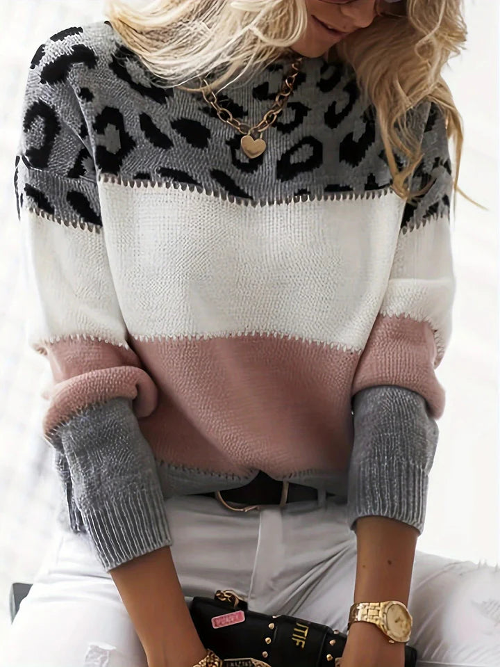 Maya / Leopard Print Sweater