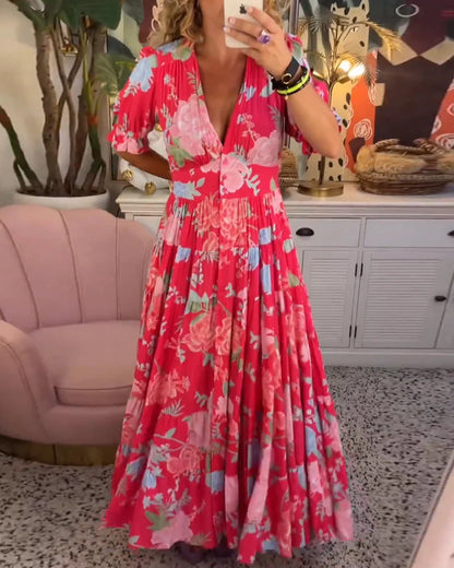 CHERYL - FLORAL DRESS