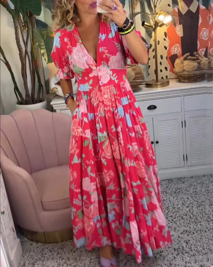 CHERYL - FLORAL DRESS