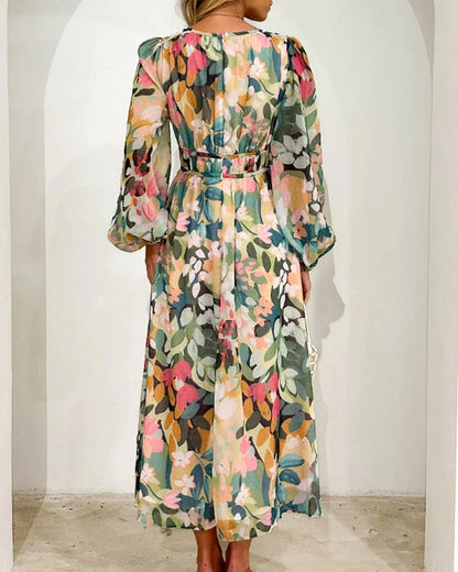 Annie - Boho Floral Maxi Dress 1