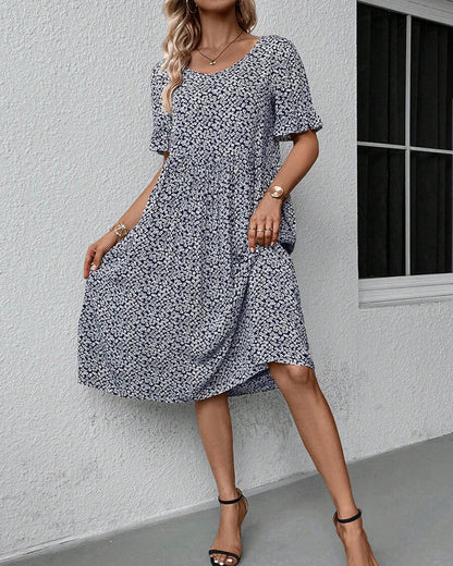 Hazel™ - Floral Midi Dress