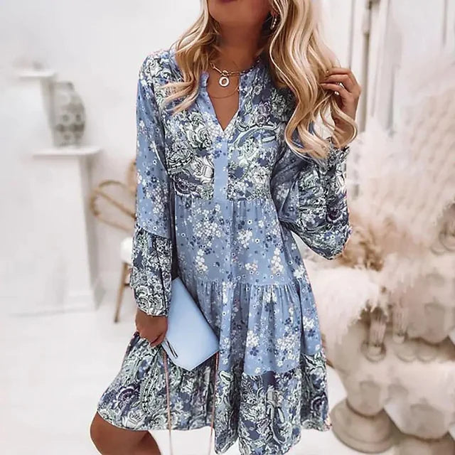 Kimberly | Floral Boho Beach Dress