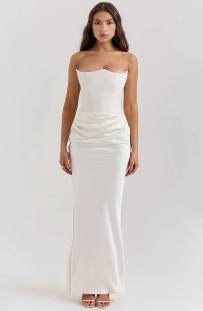 Jessica™ - Strapless Elegant Maxi Dress