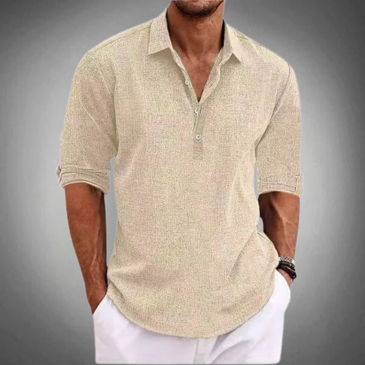 Oliver™ - Classic Linen Shirt