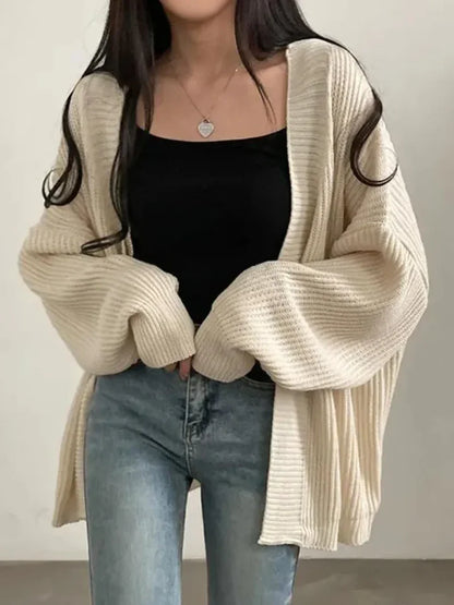 Ella™ | Cozy Open-Front Cardigan