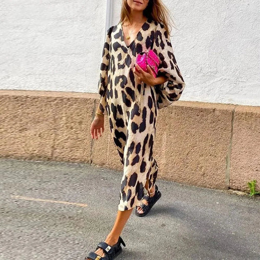 LILA - Leopard Print Dress