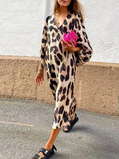 LILA - Leopard Print Dress