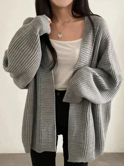 Ella™ | Cozy Open-Front Cardigan