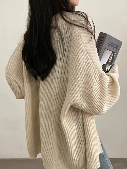 Ella™ | Cozy Open-Front Cardigan