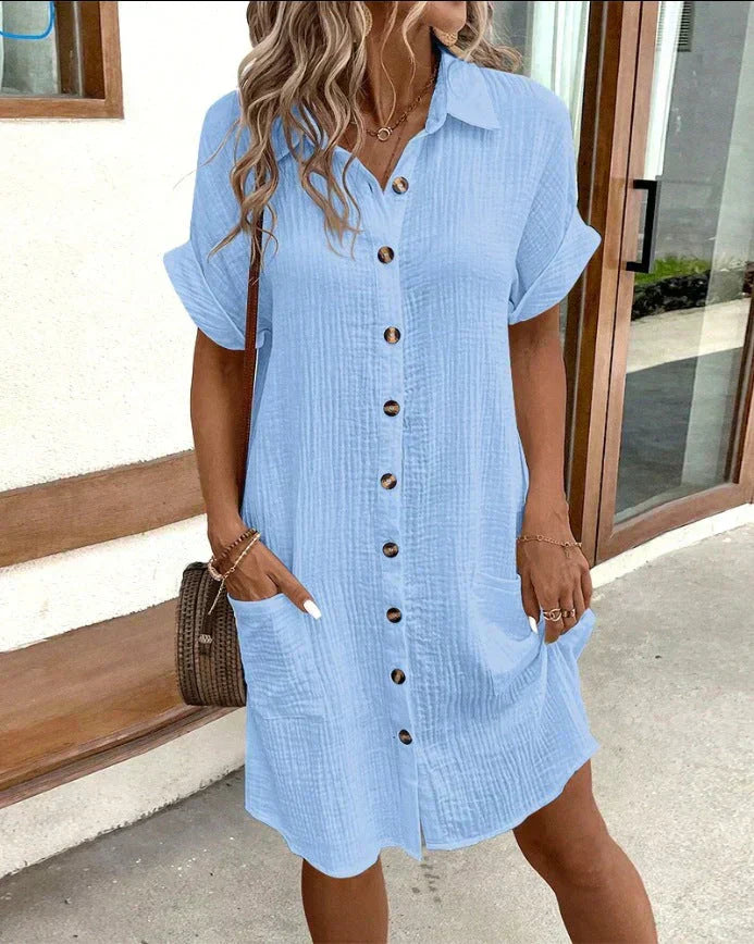 JULIA - OVERSIZED POLO DRESS