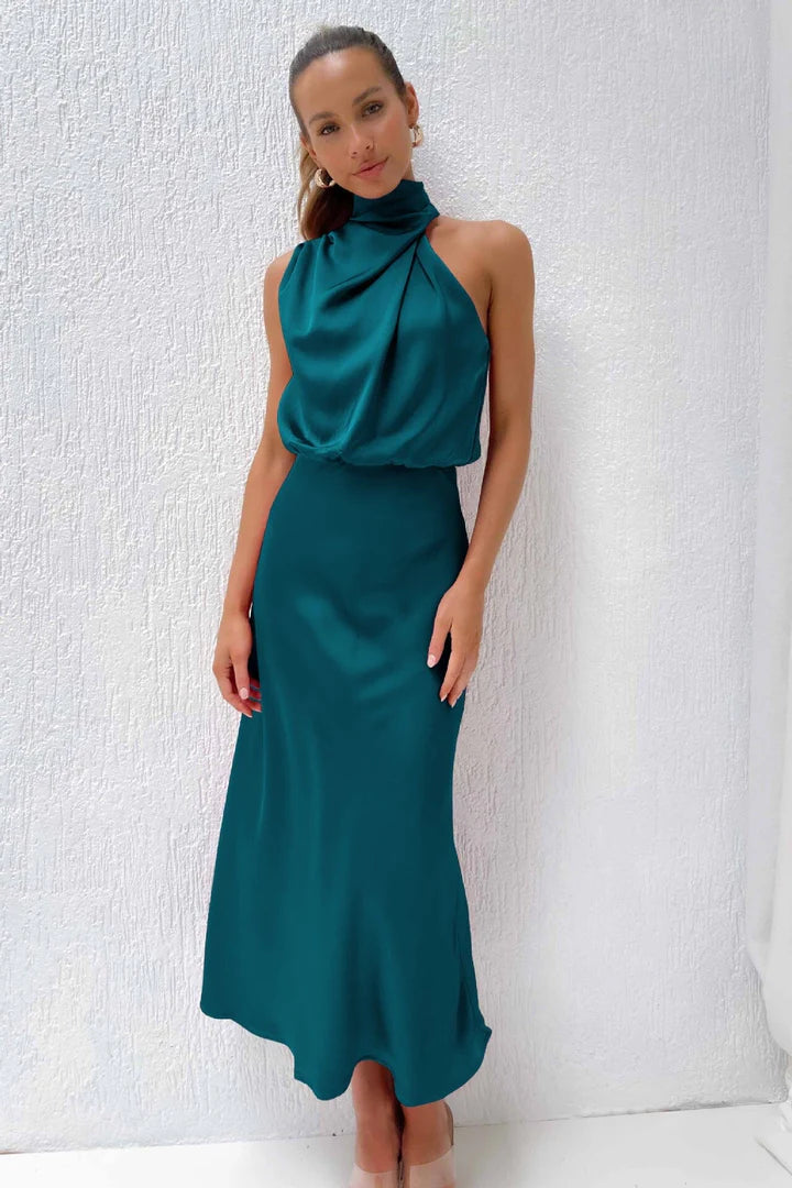 Hannah | Elegant Silk Dress