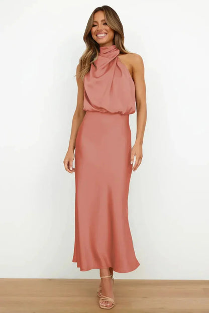 Hannah | Elegant Silk Dress