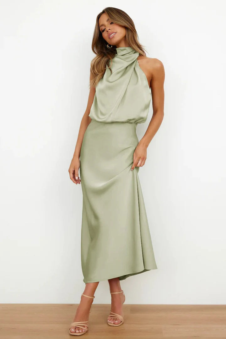 Hannah | Elegant Silk Dress