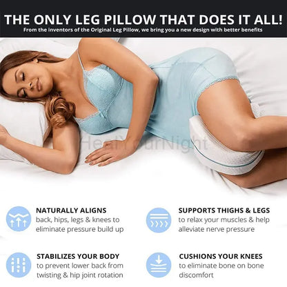 Orthopedic Memory Foam Leg Pillow