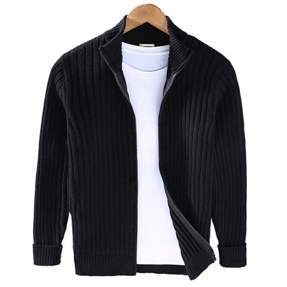 ÉMILIO LUXE Zip Cardigan