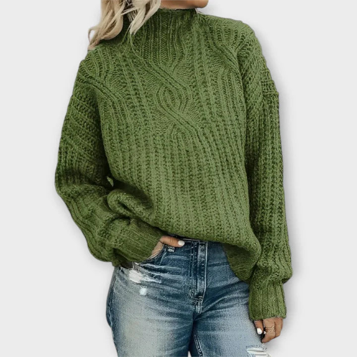 Bree™ | Soft Cable-Knit Sweater