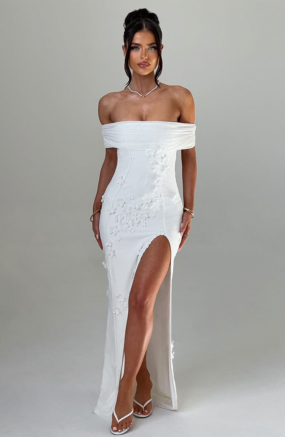 MILANI MAXI DRESS - IVORY