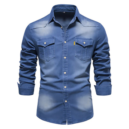 Azure Denim Shirt